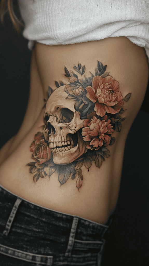 Floral Skull 2