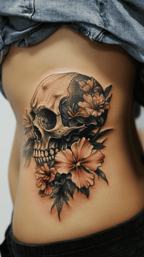 Floral Skull