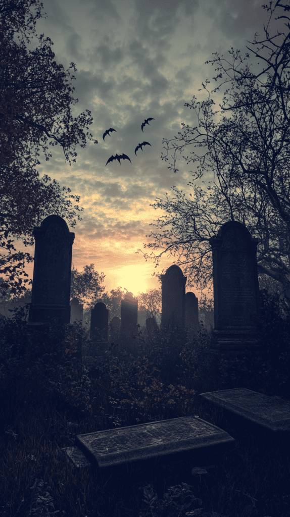 Haunted Graveyard at Dusk 2