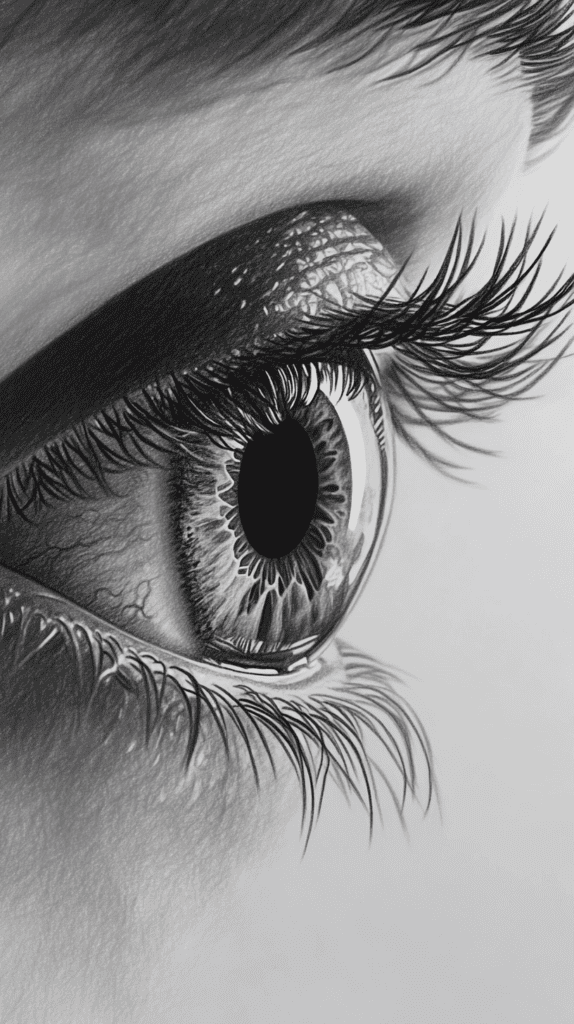 20 Challenging Drawing Ideas to Push Your Artistic Limits 4 Hyper Realistic Eye