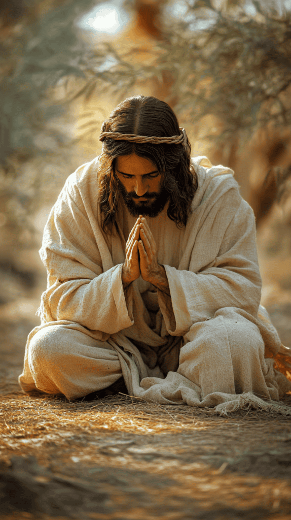 These 16 Jesus Wallpapers Will Bring Peace and Inspiration to Your Screen 11 Jesus in Deep Prayer
