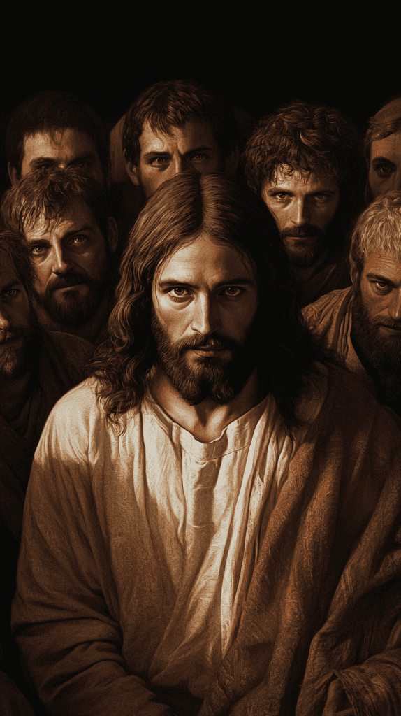 These 16 Jesus Wallpapers Will Bring Peace and Inspiration to Your Screen 23 Jesus with the Apostles