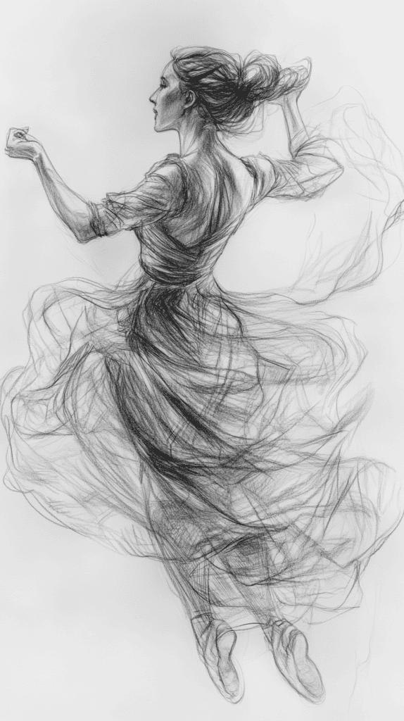 19 Creative Body Sketch Ideas Every Artist Should Try 34 Joyful Dance Movement 2