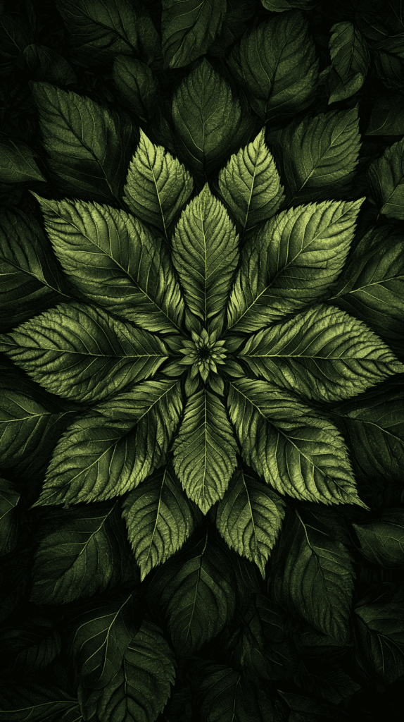 Leafy Green Mandala 2