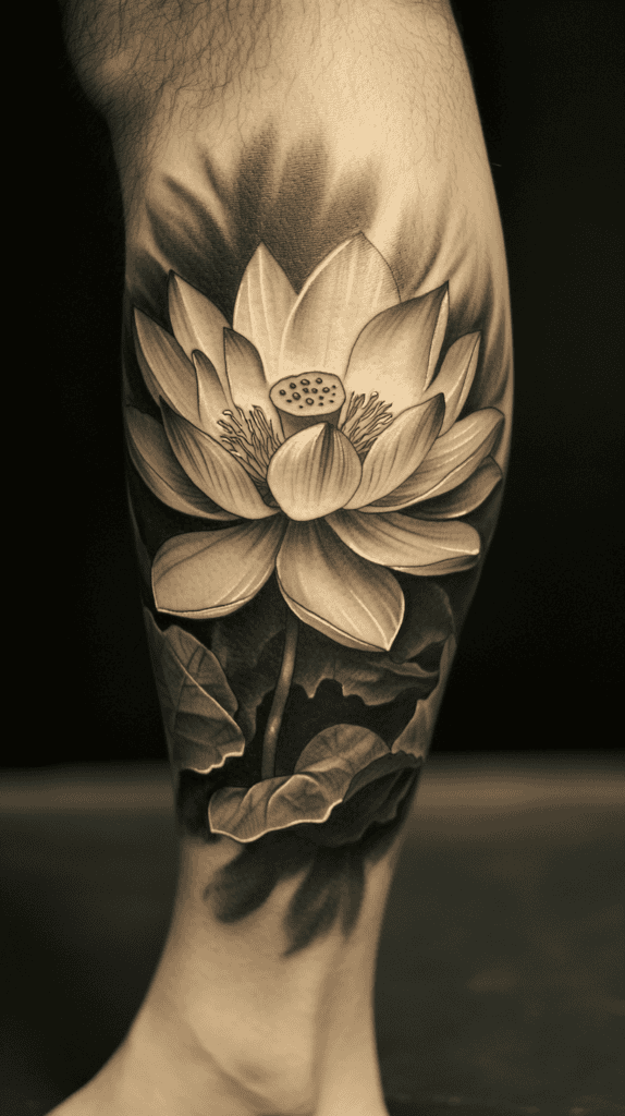 From Samurai to Dragons: 19 Stunning Japanese Tattoo Ideas for Men 26 Lotus Flower 2