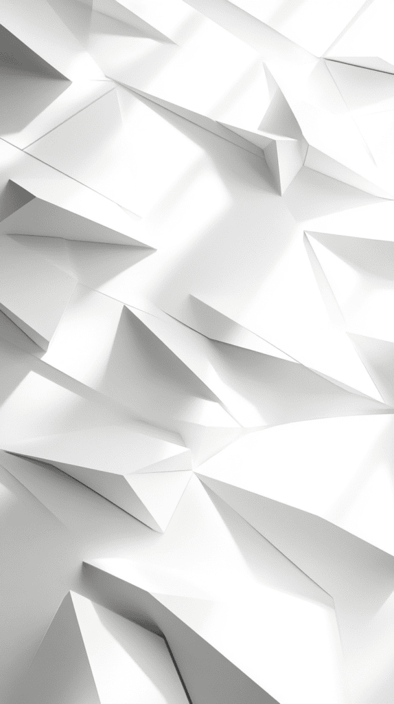 17 White Wallpaper Backgrounds Worth Putting on Your Phone 3 Minimalist Geometric Patterns 2