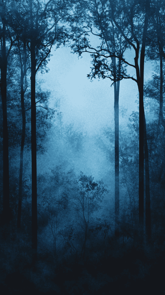 18 Dark Blue Wallpapers That Make Your Phone Stand Out 38 Mysterious Blue Fog 2