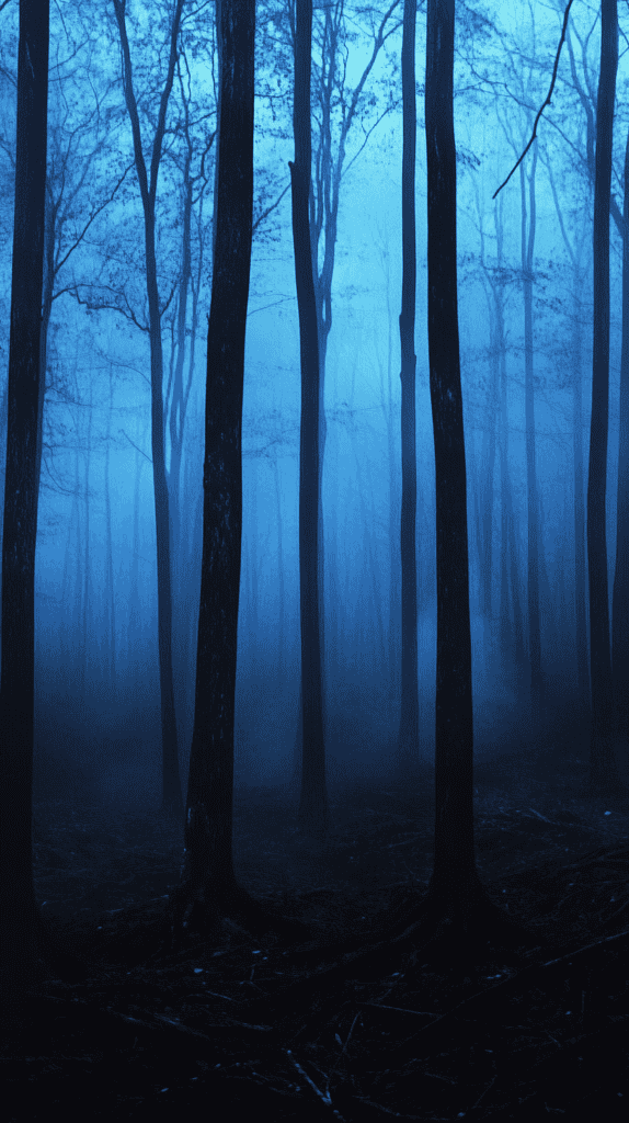 18 Dark Blue Wallpapers That Make Your Phone Stand Out 37 Mysterious Blue Fog