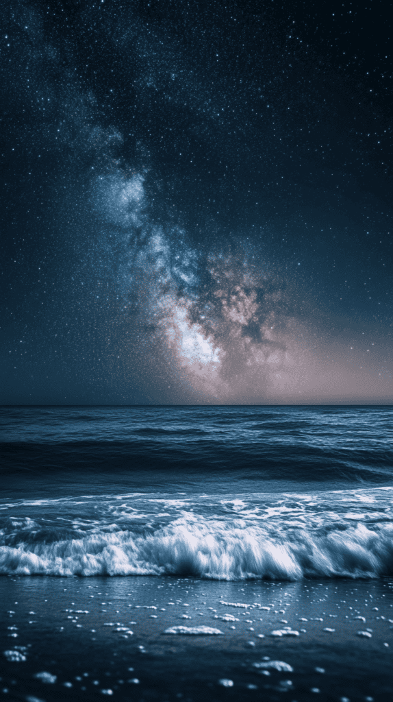 Oceanic Night Sky