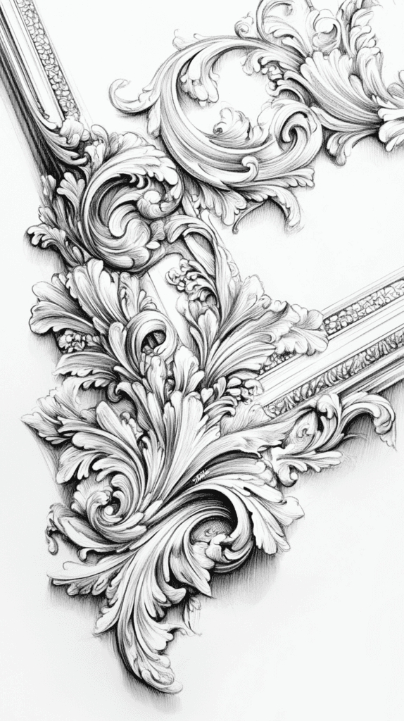 Unlocking the Artist Within: 21 Must-Try Doodle Drawing Ideas 44 Ornate Frames