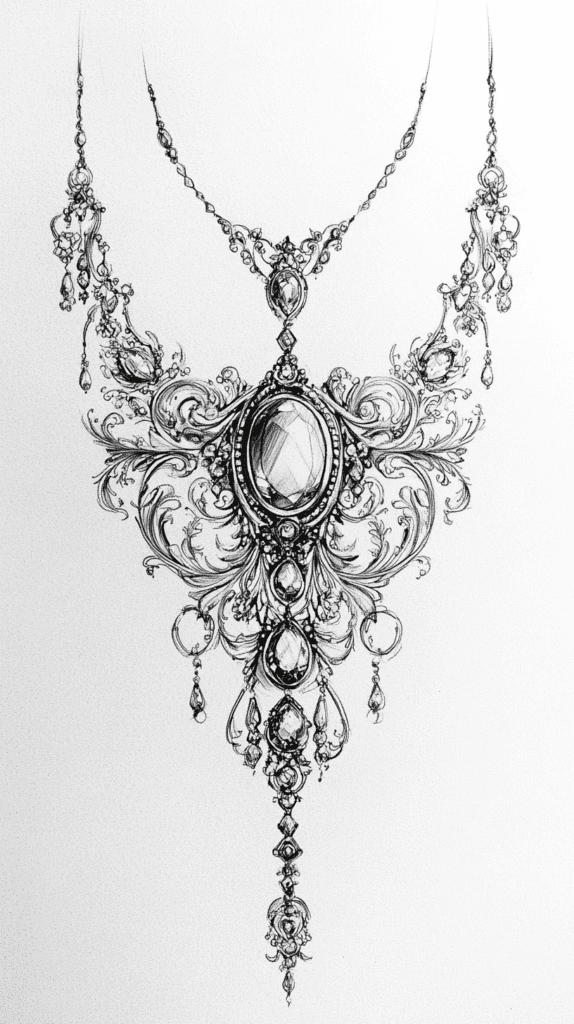 20 Challenging Drawing Ideas to Push Your Artistic Limits 30 Ornate Jewelry Piece