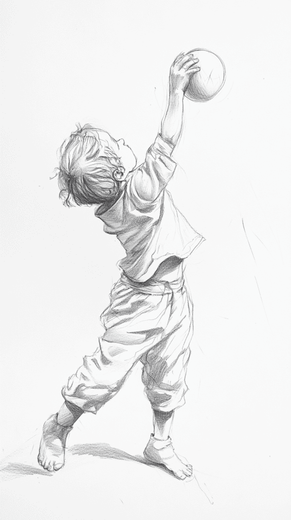 19 Creative Body Sketch Ideas Every Artist Should Try 19 Playful Childs Pose