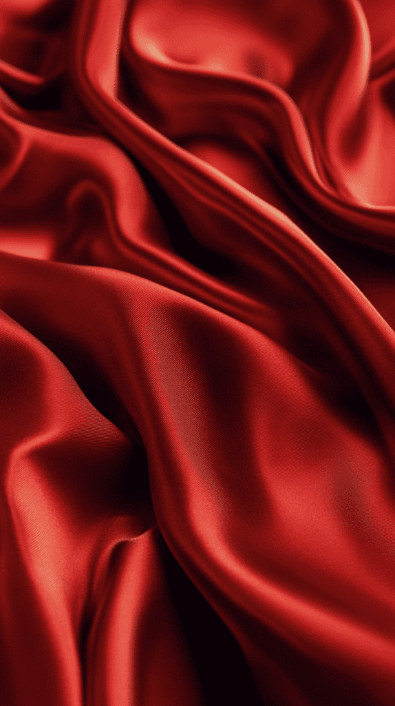 The Most Gorgeous Red Wallpapers Ever—And They're Free! 21 Red Silk Fabric With Luxurious Folds 2