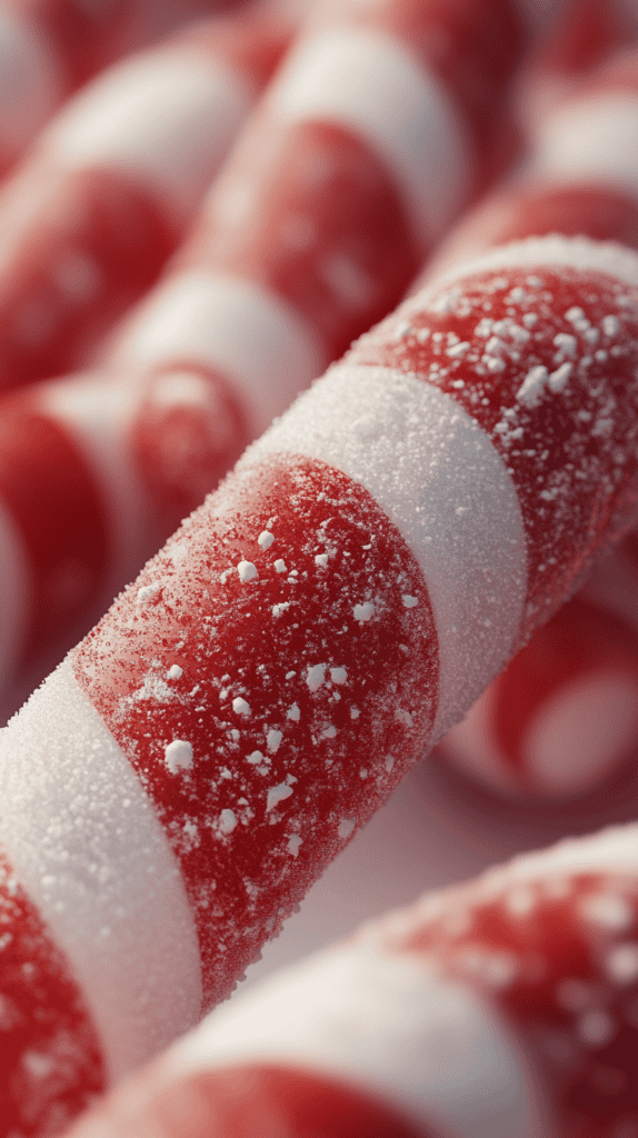 The Most Gorgeous Red Wallpapers Ever—And They're Free! 26 Red and White Candy Canes