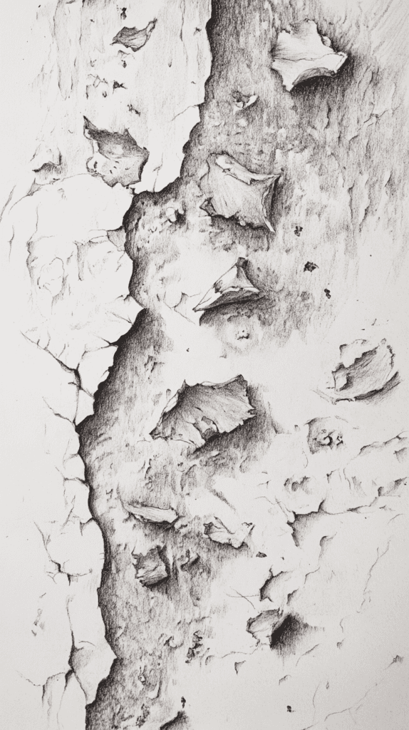30 Grunge Drawing Ideas for Real Depth and Texture 8 Rusted Metal 2