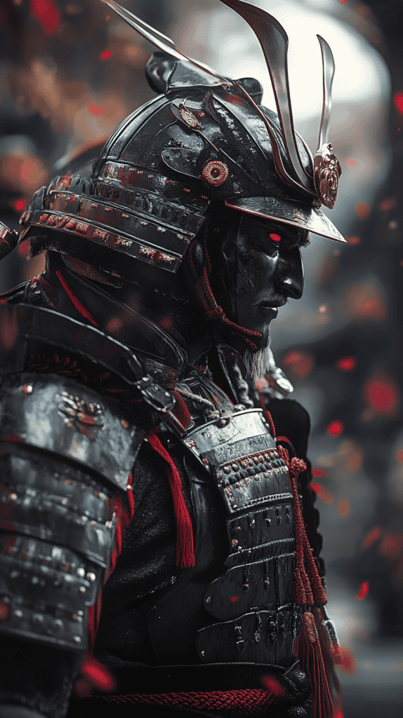 20 Japanese Wallpaper Backgrounds for a Stunning Phone Screen 23 Sleek Samurai in Armor 3