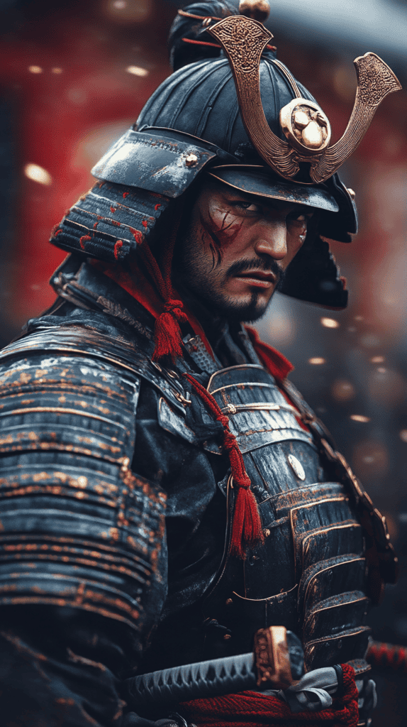 20 Japanese Wallpaper Backgrounds for a Stunning Phone Screen 24 Sleek Samurai in Armor 4