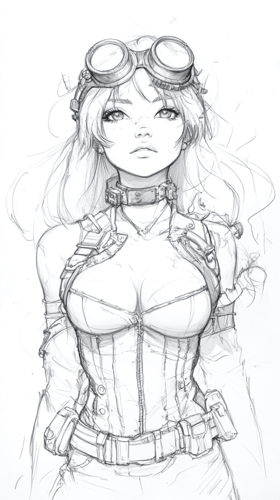 Steampunk Adventurer 3