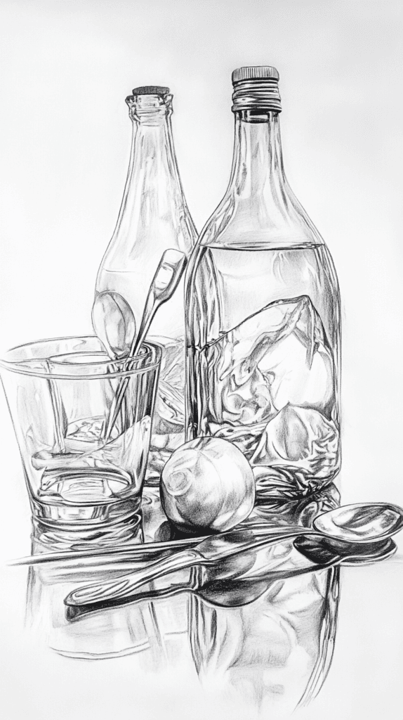 20 Challenging Drawing Ideas to Push Your Artistic Limits 26 Still Life with Reflective Objects