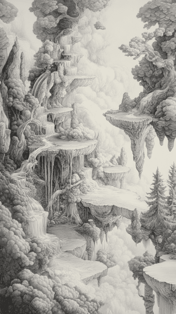Bored with Your Sketchbook? 20 Drawing Ideas to Revive Your Creativity 8 Surreal Dreamscapes 3