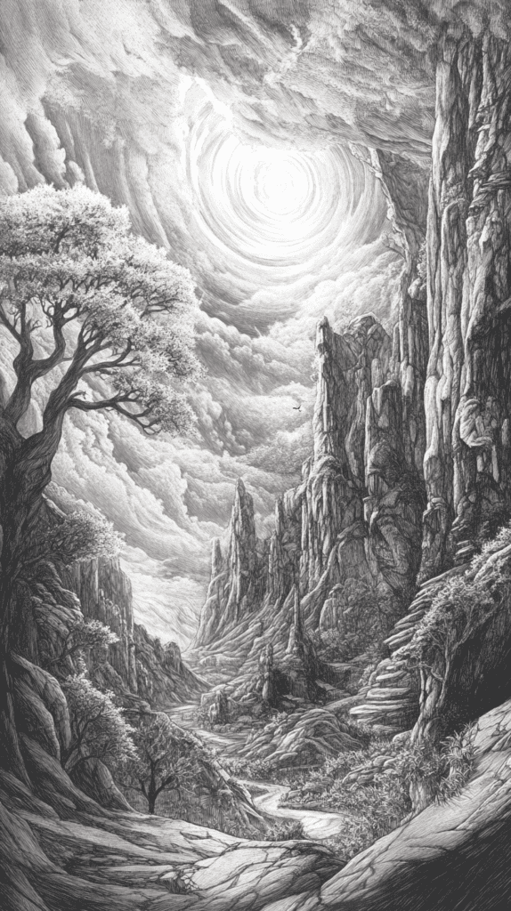 Feeling Stuck? 20 Graffiti Drawing Ideas To Reignite Your Passion! 22 Surreal Landscapes 3