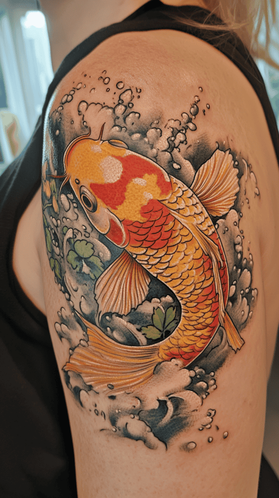 The Enchanting Koi Fish 1