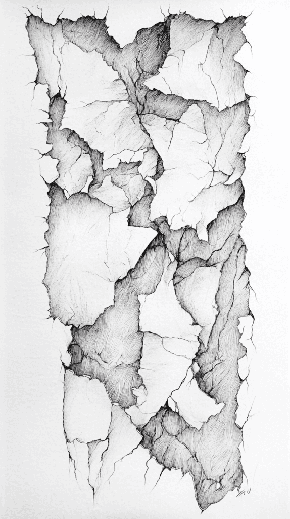 30 Grunge Drawing Ideas for Real Depth and Texture 32 Torn Paper 2