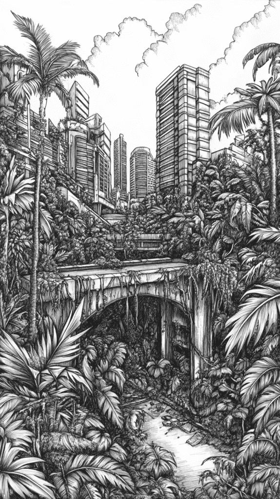 Feeling Stuck? 20 Graffiti Drawing Ideas To Reignite Your Passion! 3 Urban Jungle Vibes 2