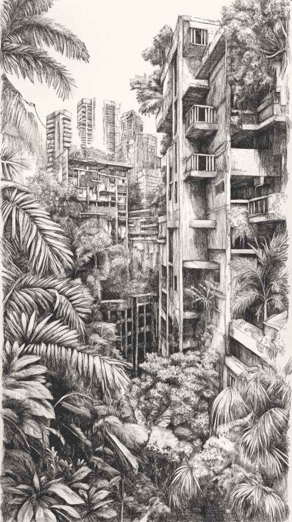 Feeling Stuck? 20 Graffiti Drawing Ideas To Reignite Your Passion! 2 Urban Jungle Vibes