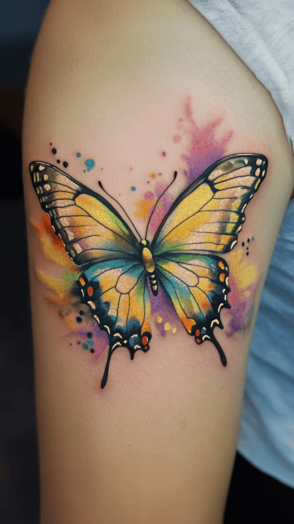 Whimsical Butterfly Design 2