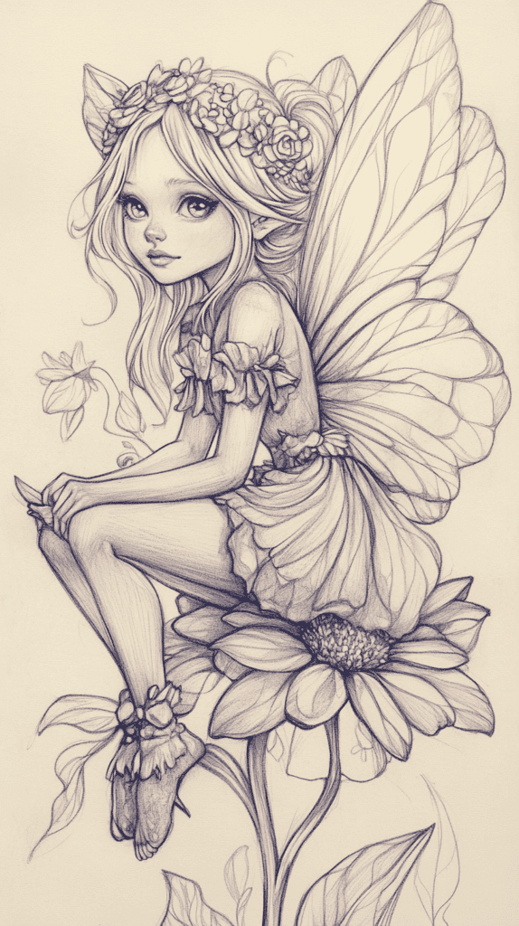 Whimsical Fairy Girl 2