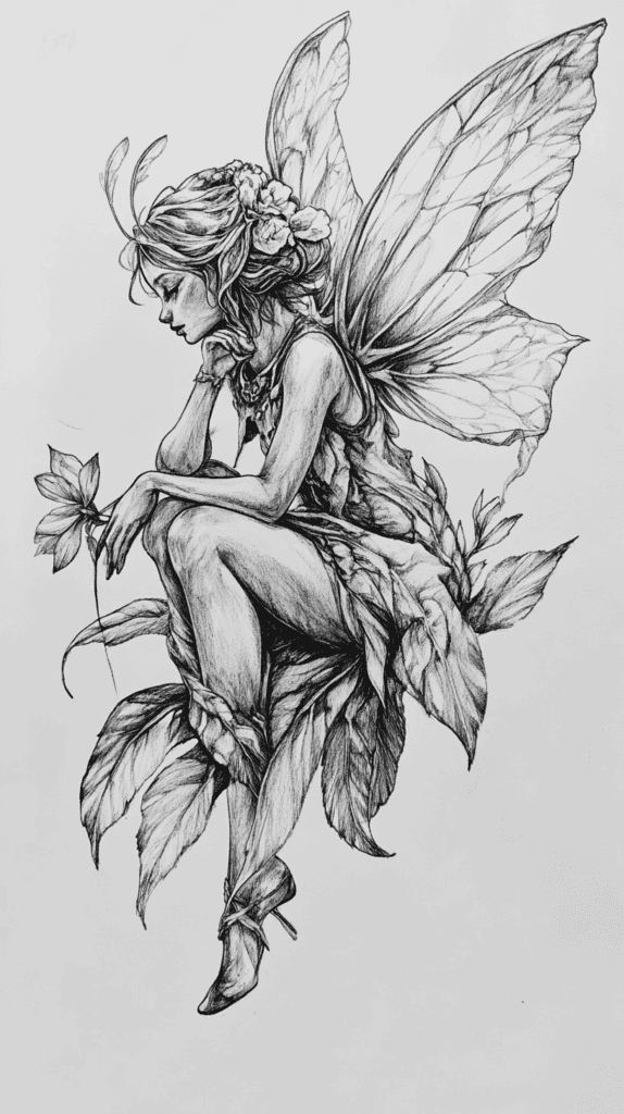 Whimsical Fairy Girl
