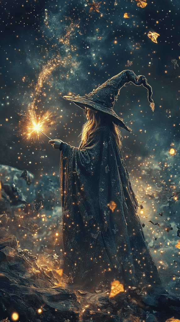 Witch Casting a Spell 2