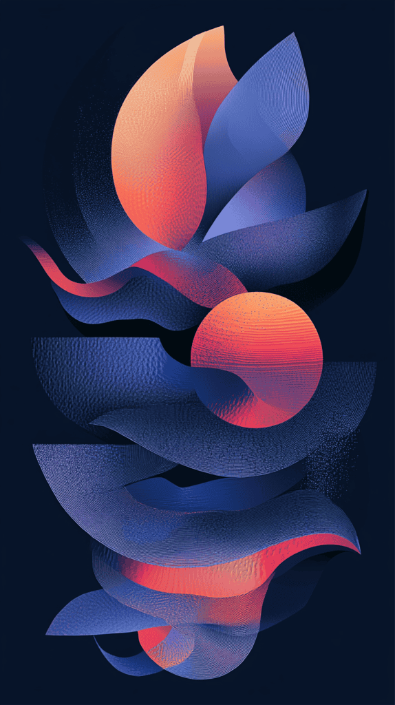 Feeling Blue? 18 Mesmerizing Navy Wallpaper Backgrounds for Your Phone 25 Abstract Expression 3