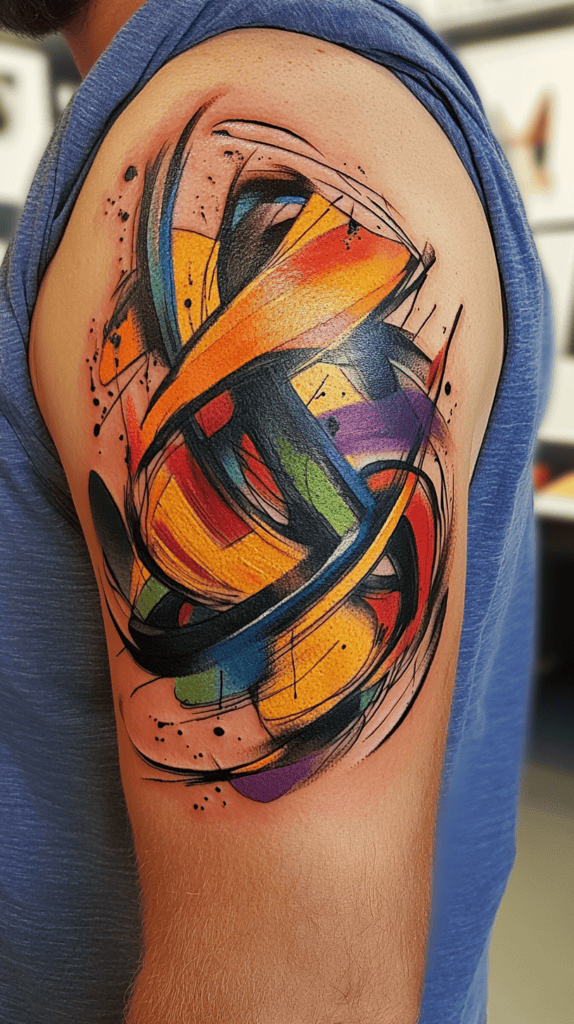 48 Tattoo Ideas for Men Worth Considering for Your Next Ink 30 Abstract Expressions