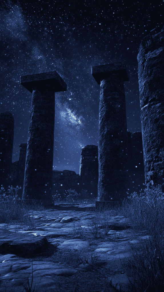 From Dusk Till Dawn: 21 Night-Inspired Wallpapers That Will Illuminate Your Phone 39 Ancient Stone Circle Under Stars
