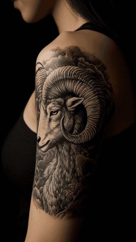 Discover Your Perfect Celestial Ink: Zodiac Tattoo Ideas for Women 2 Aries The Rams Bold Strength
