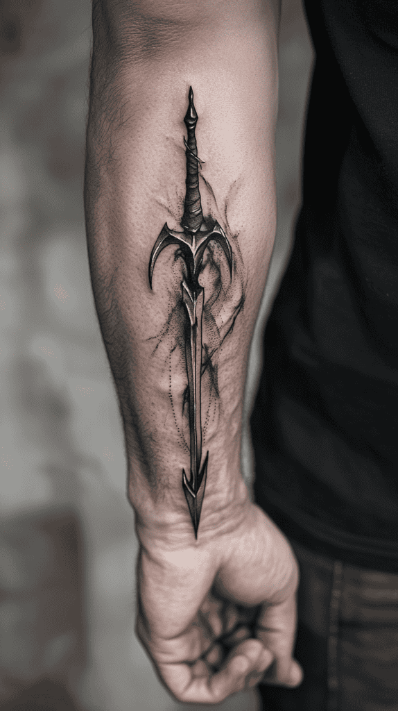 Modern Spartan: 18 Greek Tattoo Ideas Every Man Should Consider 31 Artemiss Arrow