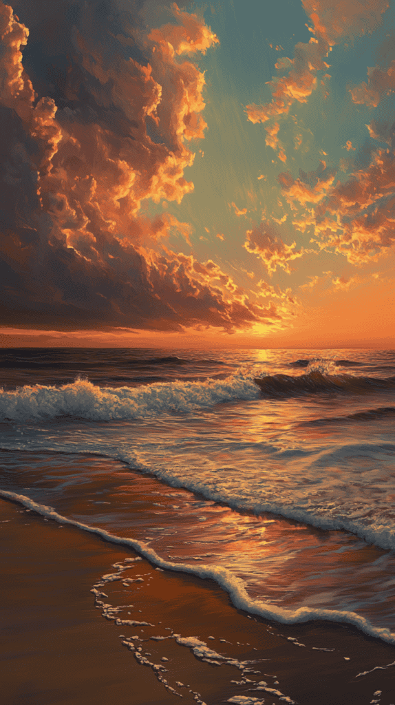 18 Sunset Phone Wallpapers That Elevate Your Screen 43 Beachside Bliss 3