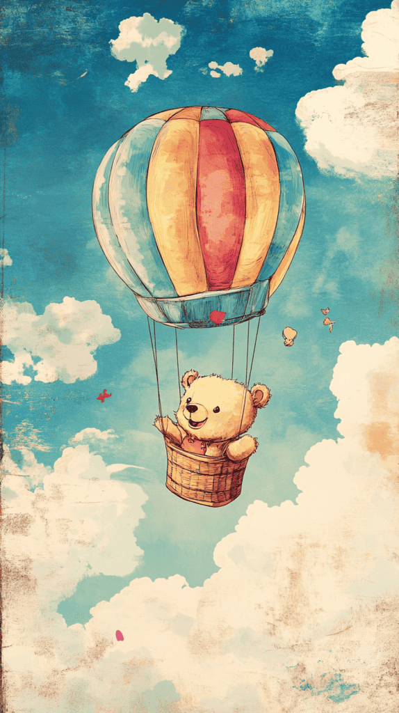 20 Hilarious Phone Wallpapers That Make Every Unlock Better 47 Bear in a Balloon 3