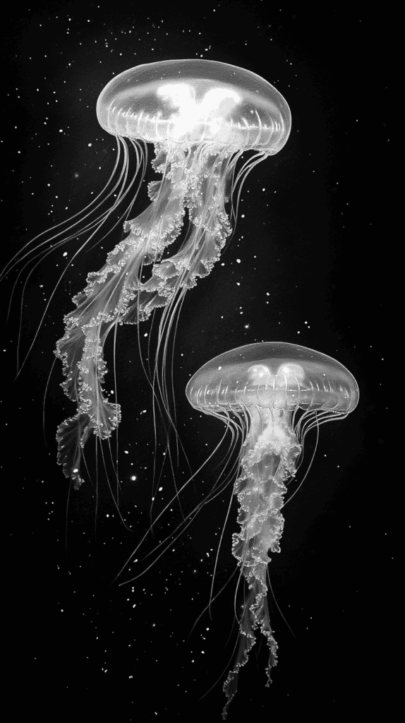 Dive Deep: 18 Ocean-Inspired Drawing Ideas That Will Captivate Your Imagination 13 Bioluminescent Wonders 2