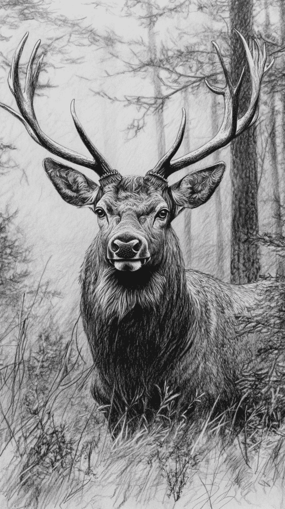 16 Vintage Drawing Ideas That Have Stood the Test of Time 35 Captivating Wildlife Portraits 2