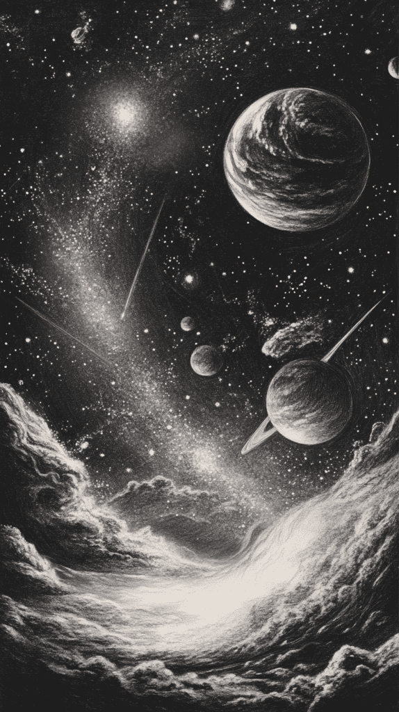 Heavenly Art: 17 God-Inspired Sketch Ideas to Awaken Your Creativity 18 Celestial Bodies