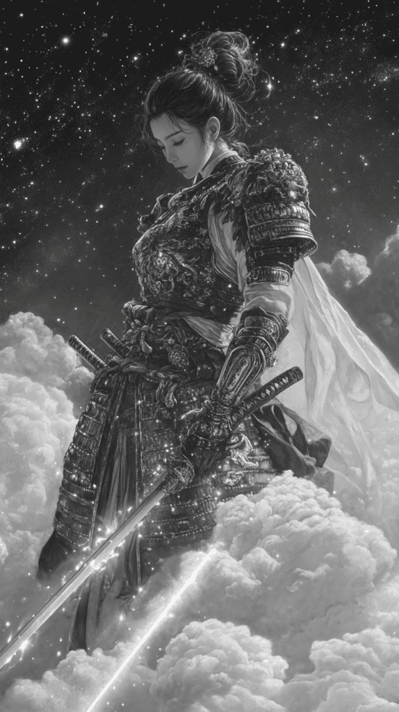 The Magic of Anime: 18 Drawing Ideas That Will Captivate Your Imagination 5 Celestial Samurai Princess 2
