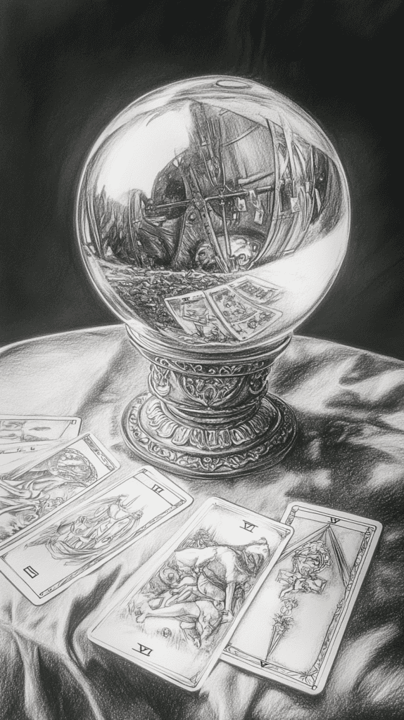 From Eerie to Enchanting: 16 Halloween Drawing Ideas You Never Imagined 39 Chilling Crystal Ball Visions 2
