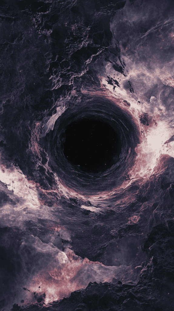 Is Your Phone Too Bright? Discover 20 Dark Wallpapers to Tone It Down 47 Cosmic Black Hole