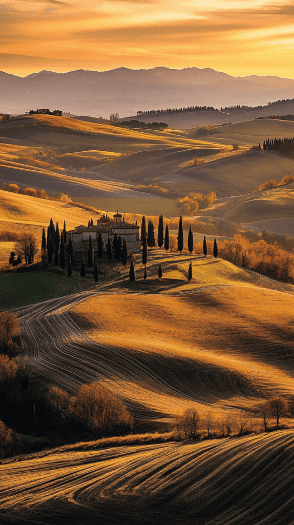 18 Sunset Phone Wallpapers That Elevate Your Screen 17 Countryside Charm
