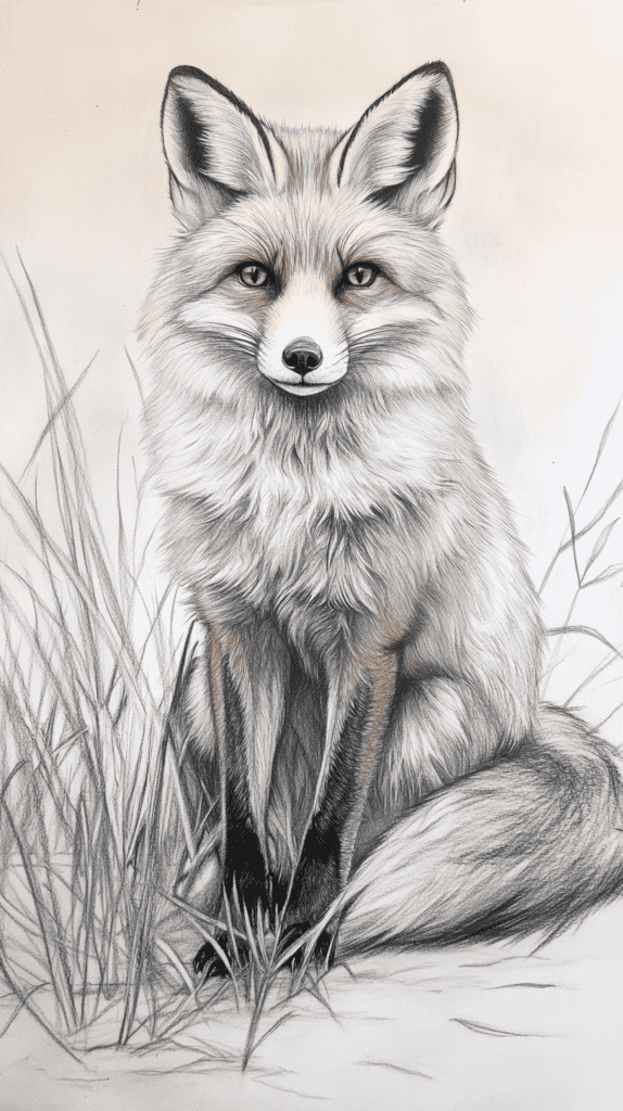 The 19 Animal Drawing Ideas Every Aspiring Artist Should Try 11 Curious Red Fox 3