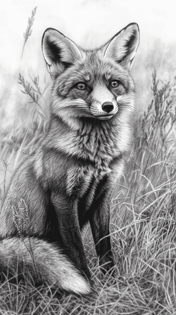 The 19 Animal Drawing Ideas Every Aspiring Artist Should Try 9 Curious Red Fox