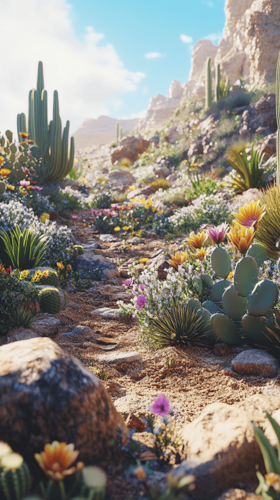 18 Floral Wallpapers to Revamp Your Phone Screen 41 Desert Bloom Wonder 3